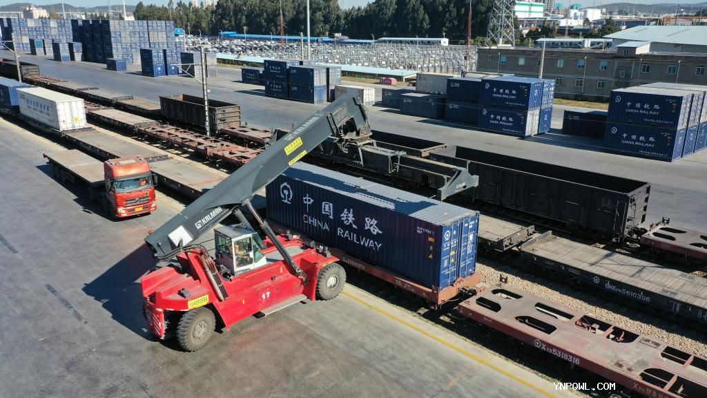中老鐵路在進(jìn)出口貨物量取得了顯著(zhù)增長(cháng)