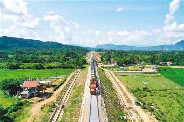 中老鐵路的跨境貨物運輸